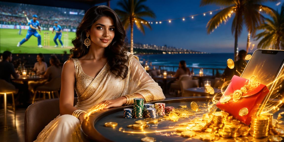 Live Andar Bahar card game in India during a cricket betting event